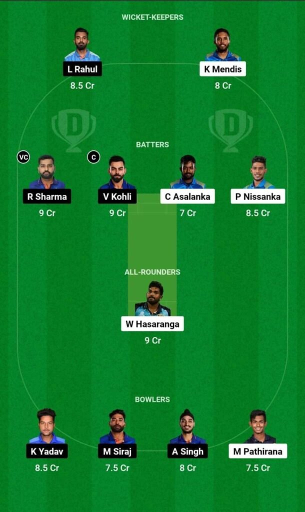 IND vs SL Dream11 Prediction in Hindi 1st ODI